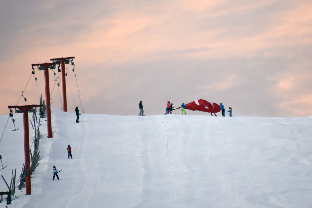 Gümüşhane’de Yarıyıl Tatilinde 120 Çocuk Kayak Öğrendi 23
