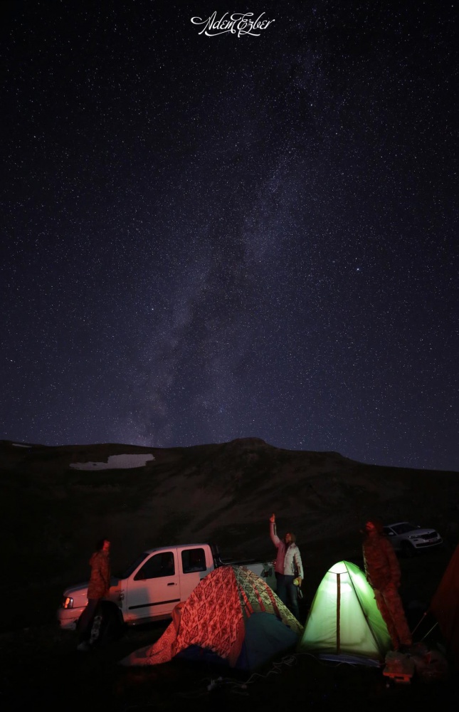 Gümüşhaneli gençler kamp ateşini Çakırgöl’de yaktı 5