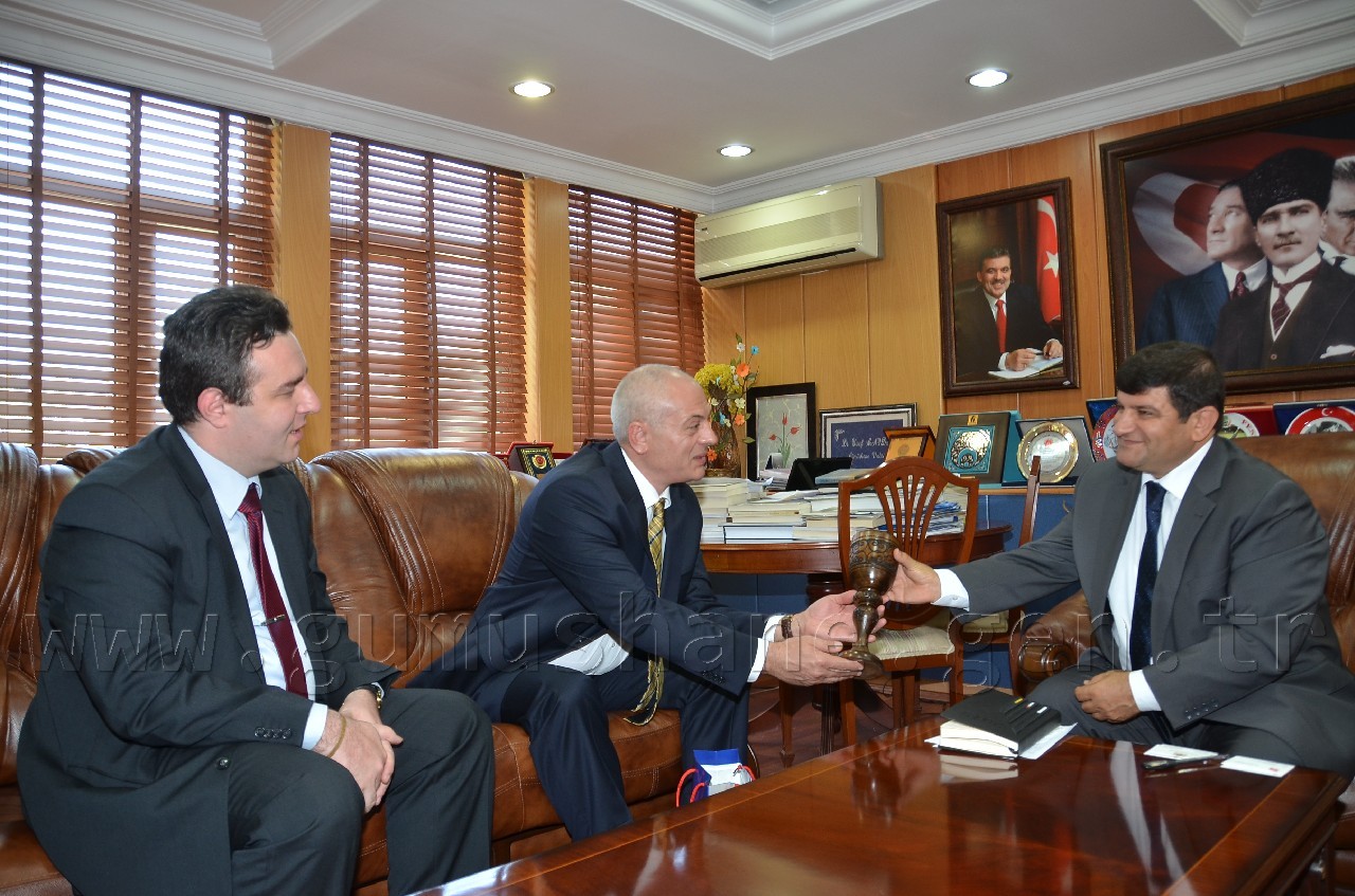 Gürcistan Başkonsolosu Kalandze Vali Mayda'yı Ziyaret Etti 2