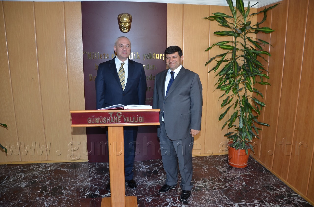 Gürcistan Başkonsolosu Kalandze Vali Mayda'yı Ziyaret Etti 4