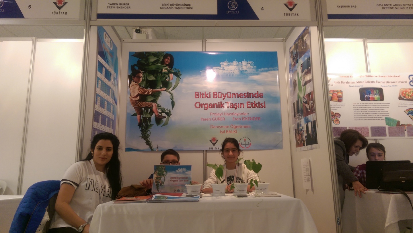 TUBİTAK Bu Benim Eserim Sergisi'nde Bölge Birincisi Olduk 2