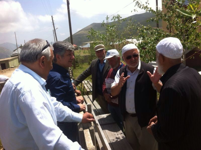 Milletvekili Aydın Kürtün Yaylalarında 2