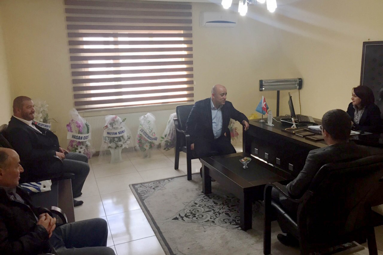 Ustaoğlu, Bakkalar ve Manifaturacılar Odasını ziyaret etti 1