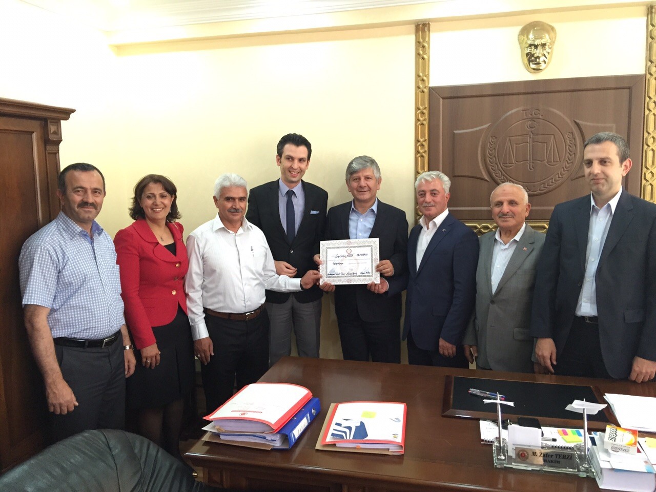 Aydın, mazbatasını aldı 3