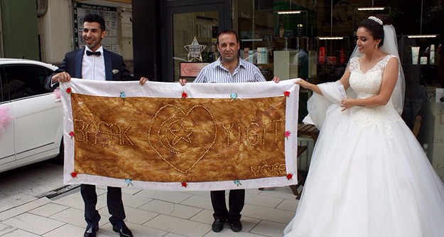 Böyle olur Gümüşhanelinin düğün hediyesi 2