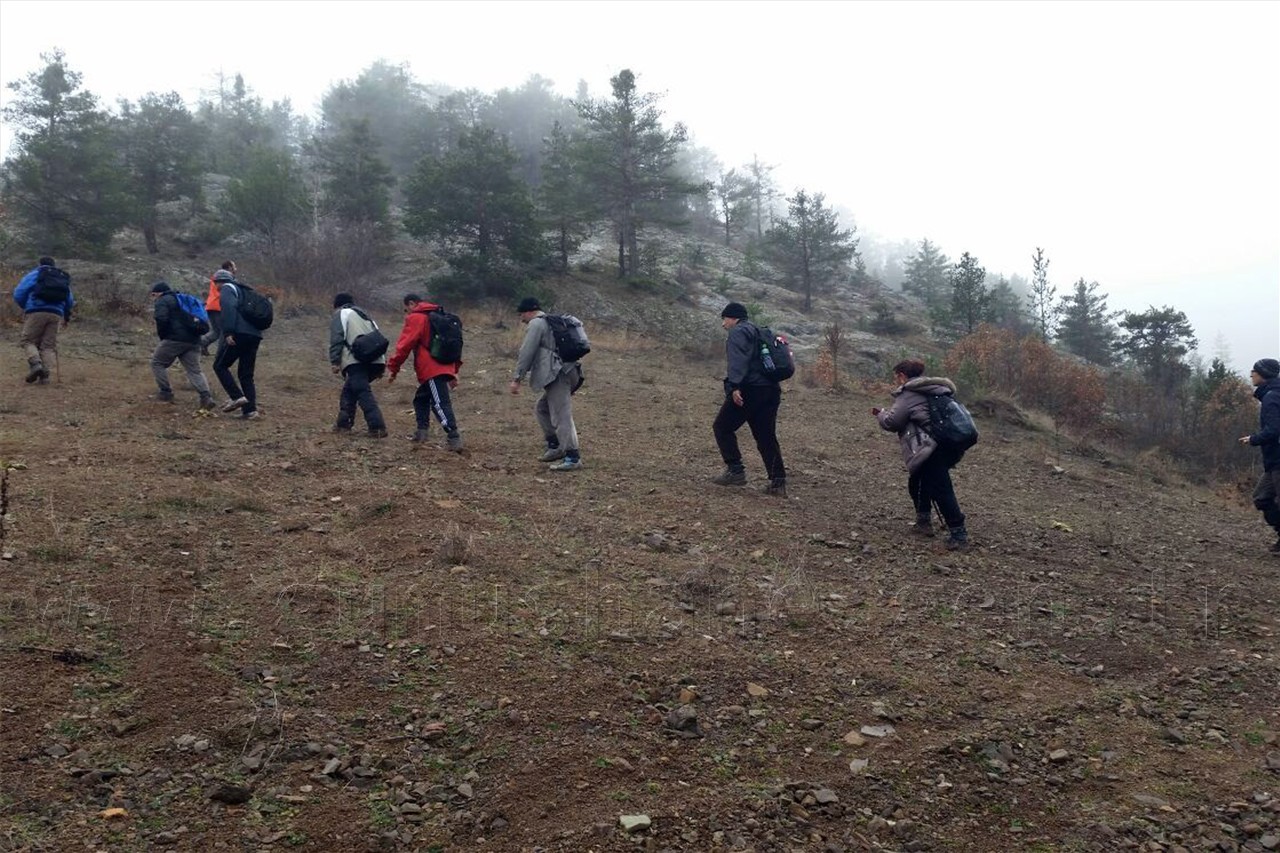 Gümüşhaneli Dağcılar Yeniyol Köyünde Yürüyüş Gerçekleştirdi 10