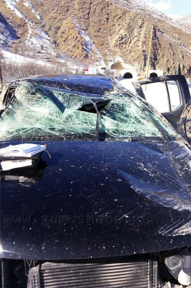 Gümüşhane’de 2 kaza 4 yaralı 3