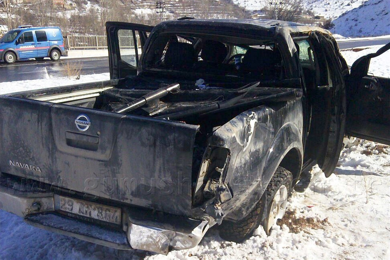 Gümüşhane’de 2 kaza 4 yaralı 4