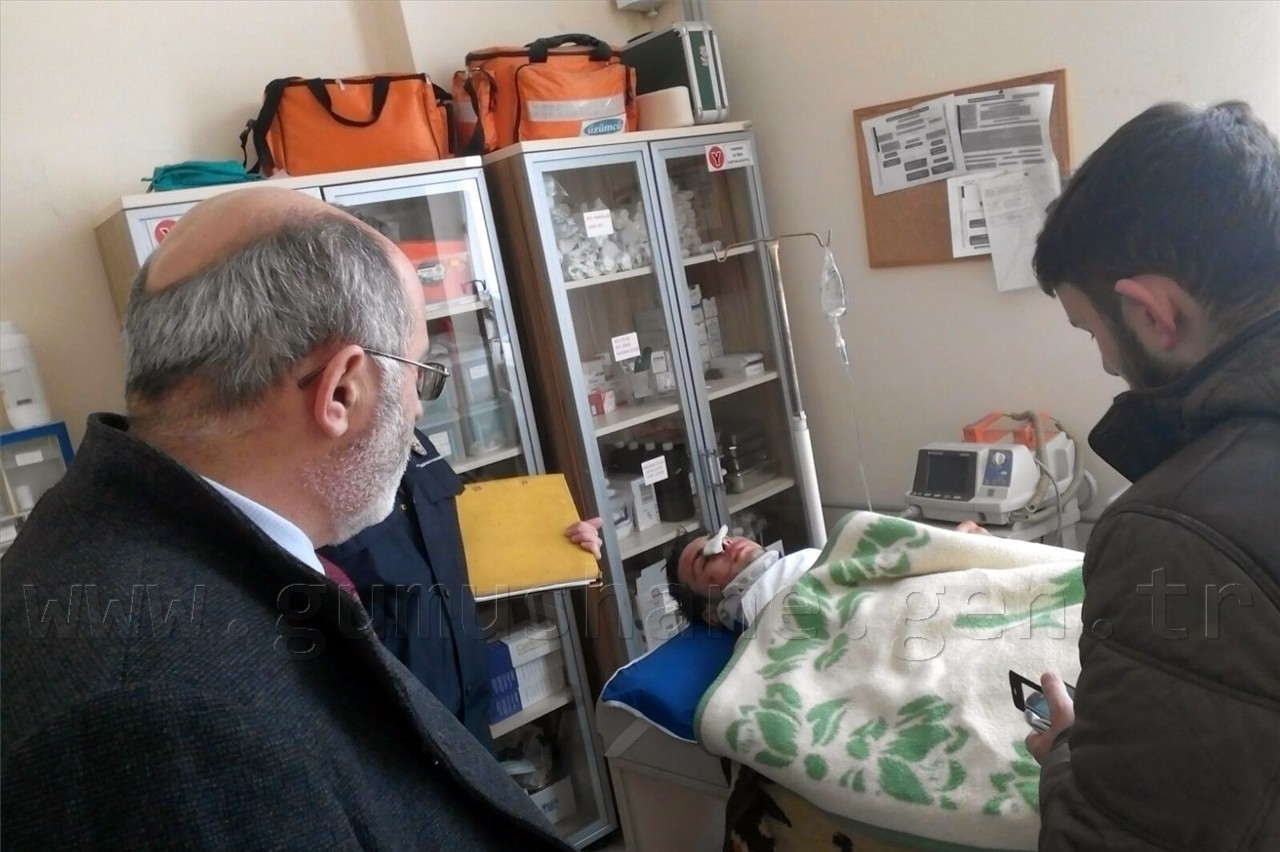 Gümüşhane’de 2 kaza 4 yaralı 11