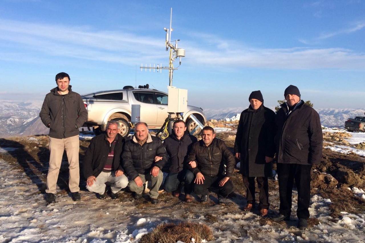 Süleymaniye Kayak Merkezinden ilk meteorolojik veriler alındı 3