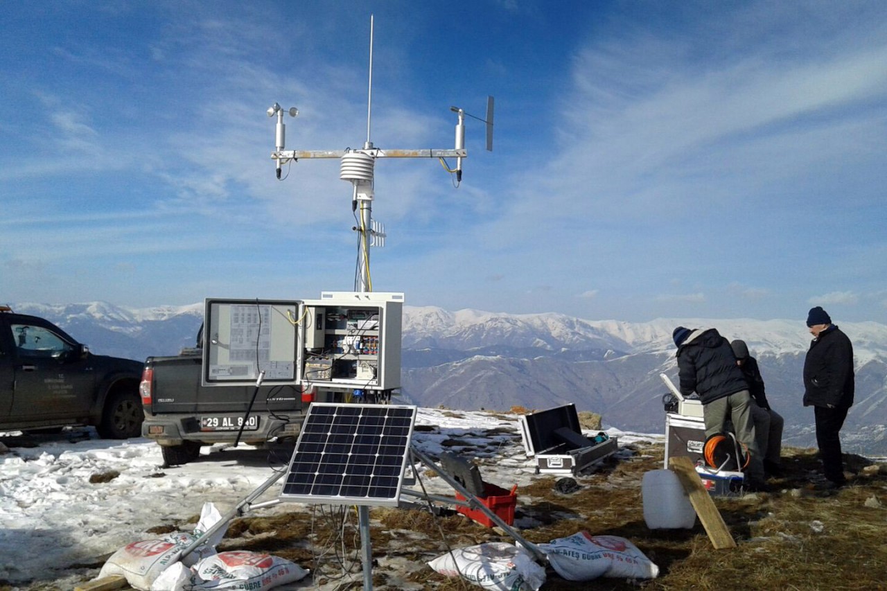 Süleymaniye Kayak Merkezinden ilk meteorolojik veriler alındı 4