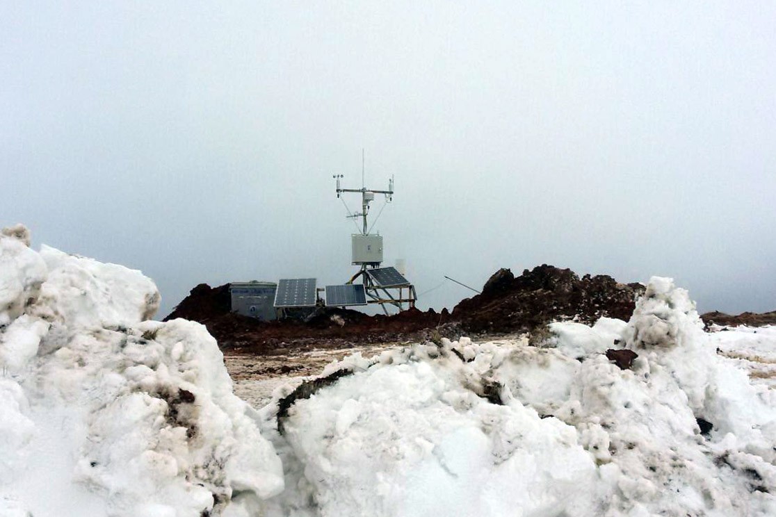 Süleymaniye Kayak Merkezinden ilk meteorolojik veriler alındı 5