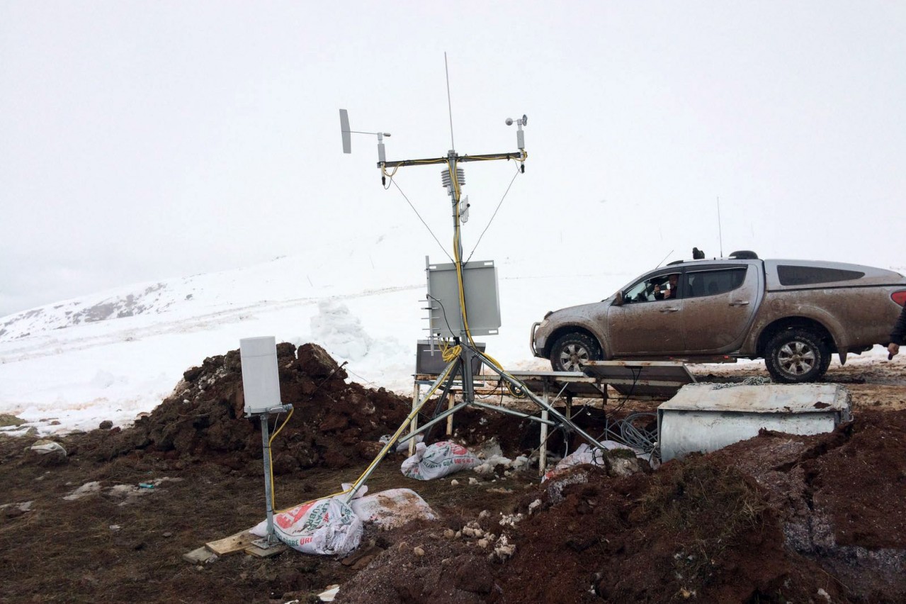 Süleymaniye Kayak Merkezinden ilk meteorolojik veriler alındı 9