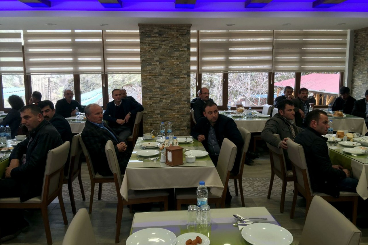 Lüks Gümüşhane muhtarlarla buluştu 6