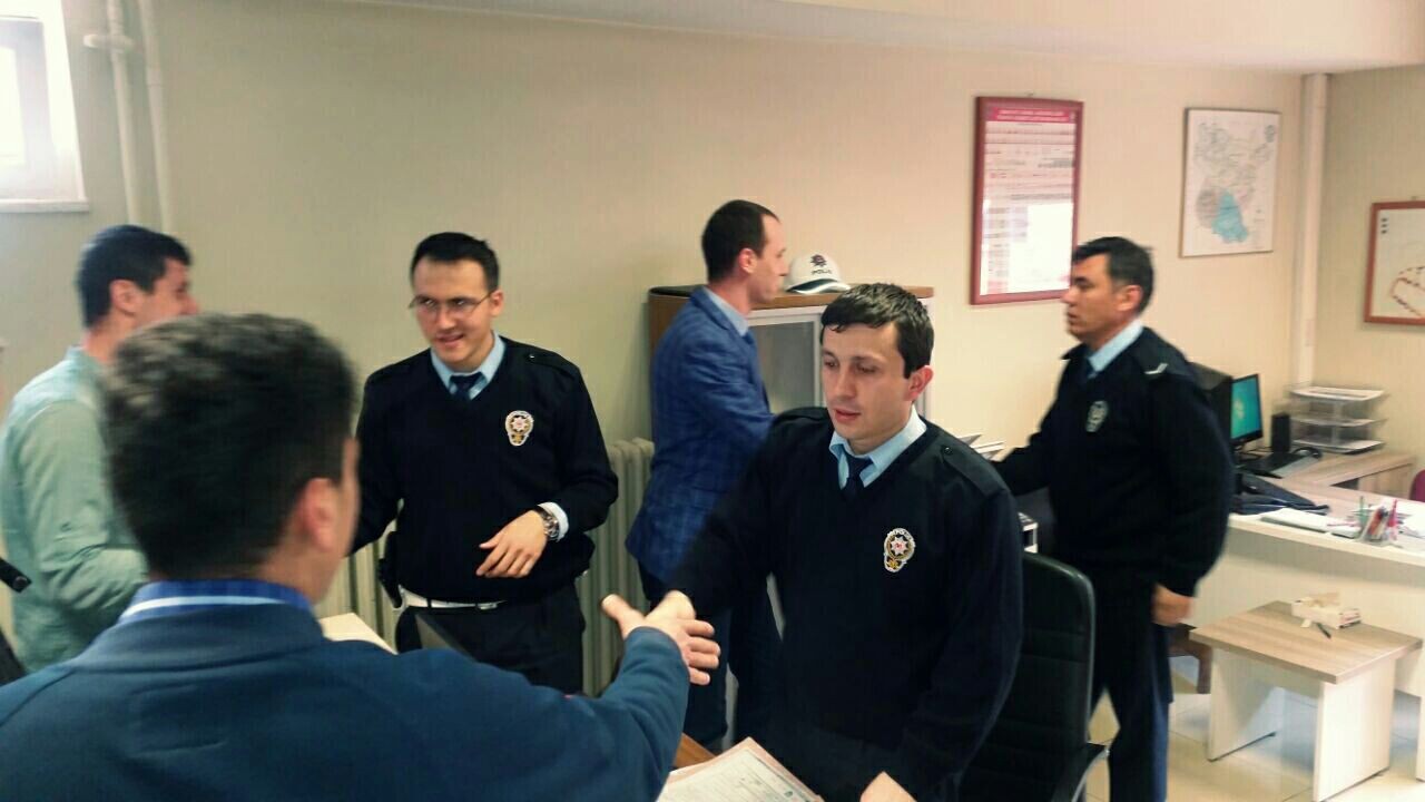 Torul Ülkü Ocakları Polis teşkilatını unutmadı 2