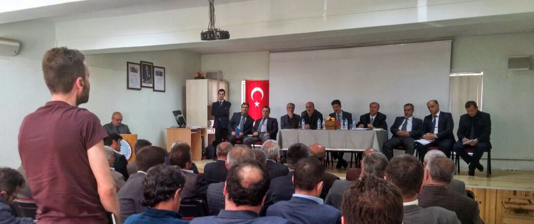 Torul’da köy muhtarları ile toplantı 11