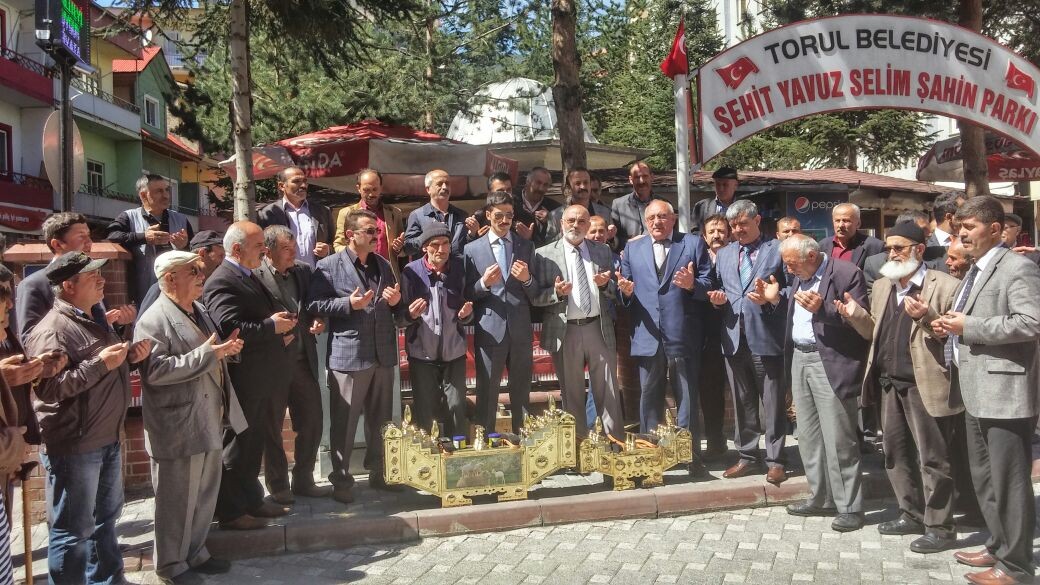 Torul Kaymakamlığından boya sandığı jesti 1