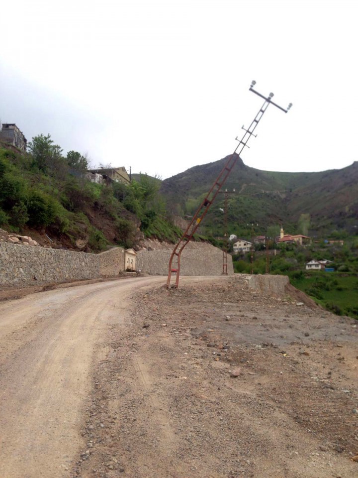 Süleymaniye yolunda çalışmalara direk engeli 4