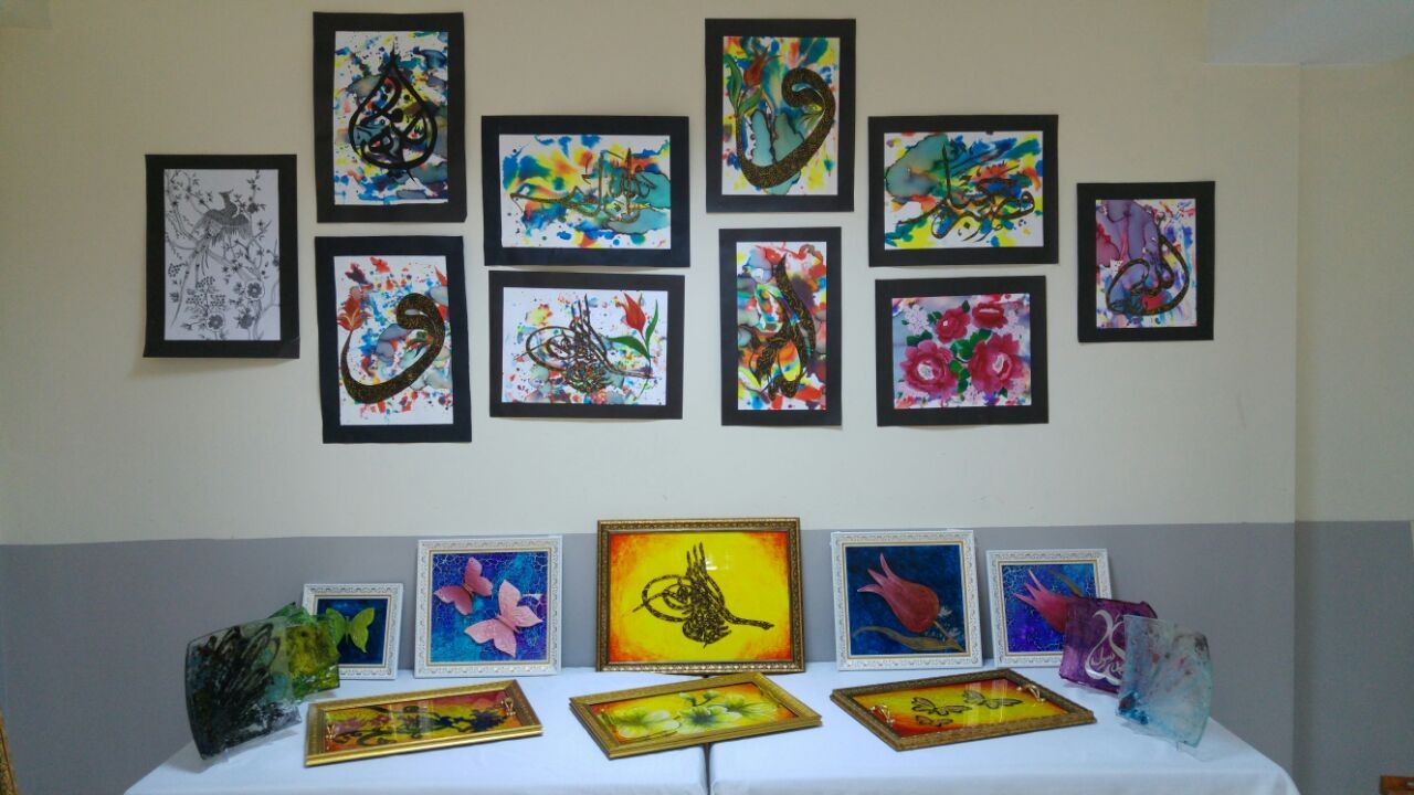 KYK öğrencilerinden yılsonu sergisi 2