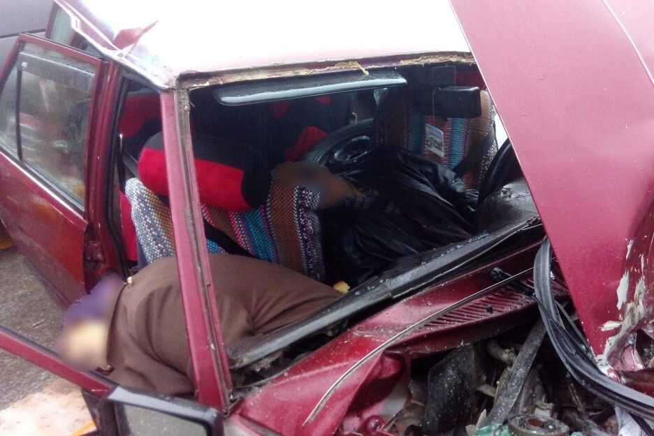 Zigana tüneli girişinde feci kaza: 2 ölü, 1 yaralı 1