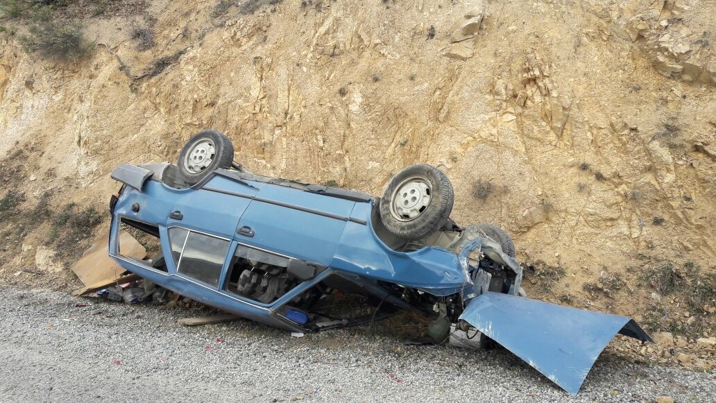 Kürtün’de kaza: 2 yaralı 1