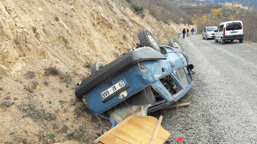 Kürtün’de kaza: 2 yaralı 3