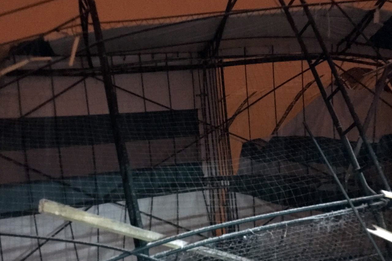 Şiran’da halı saha çöktü: 4 yaralı 1