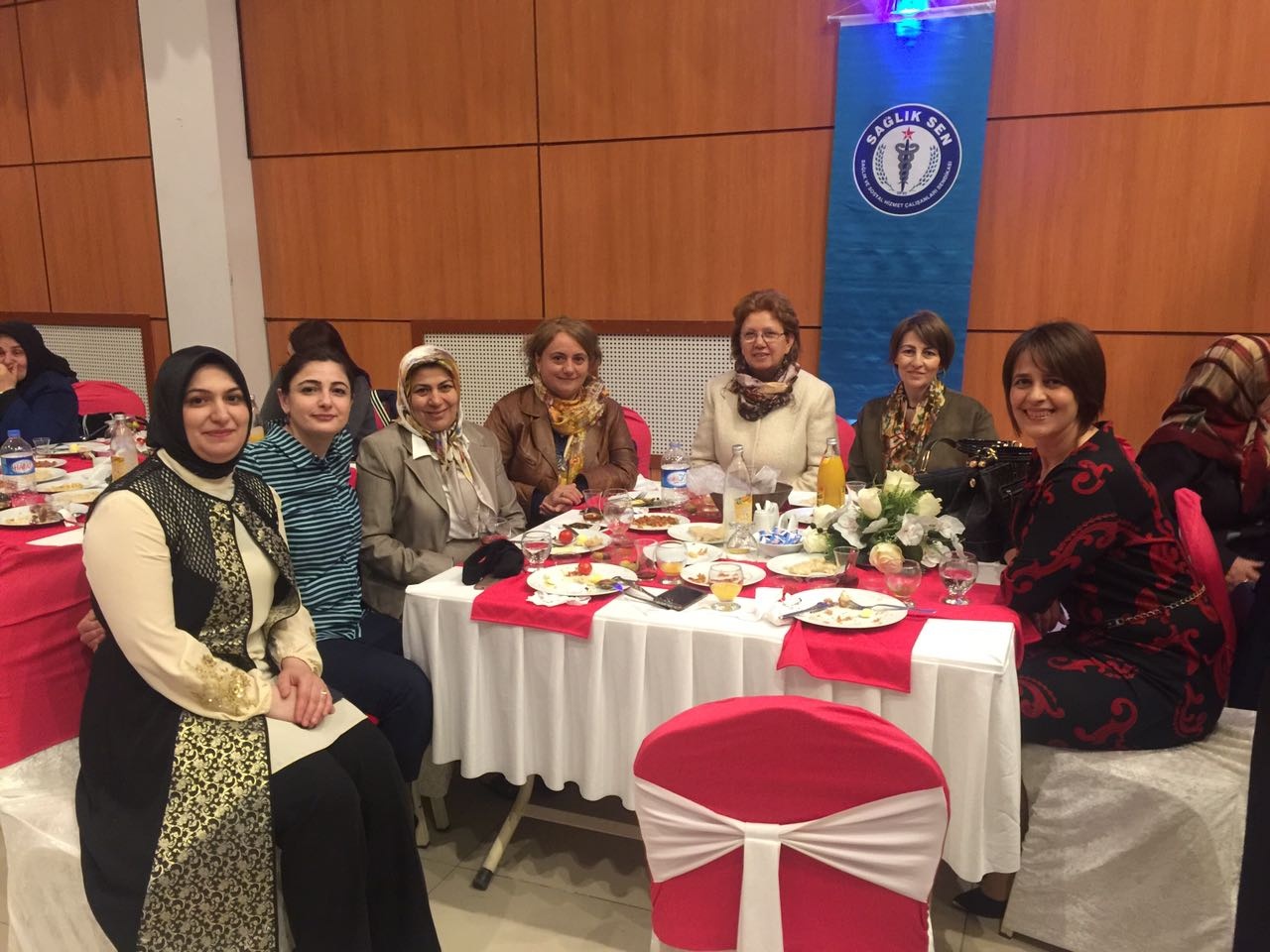 Sağlık-Sen Kadın Kollarından kahvaltı programı 1