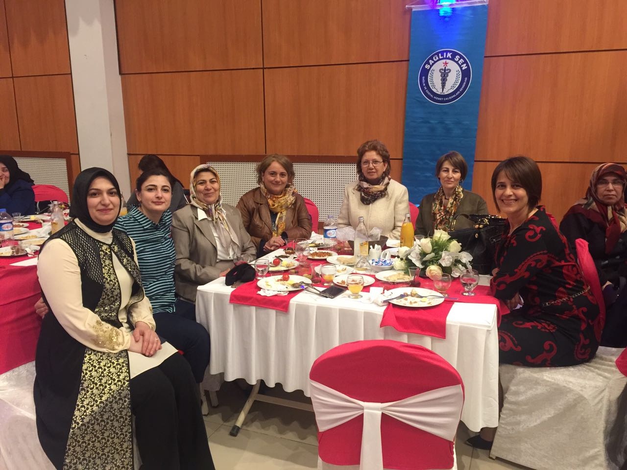 Sağlık-Sen Kadın Kollarından kahvaltı programı 9