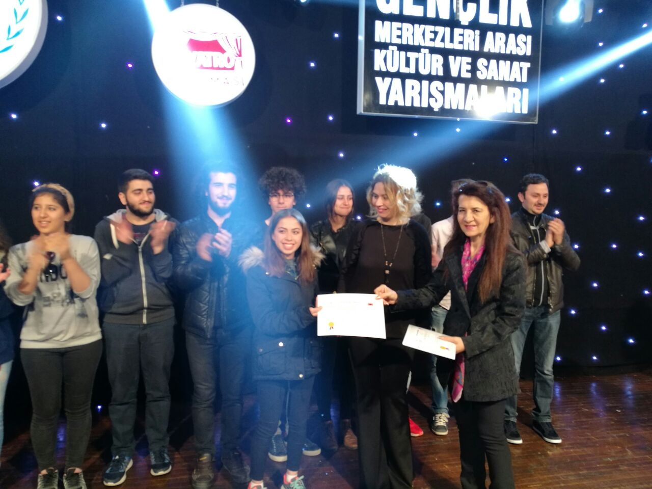 Tiyatroda da üçüncü olduk 3