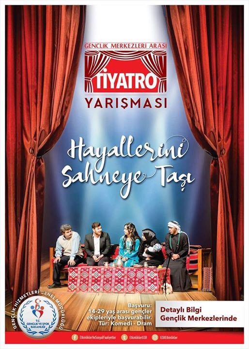 Tiyatroda da üçüncü olduk 1