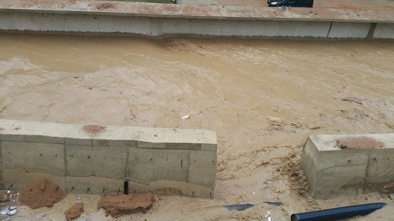 Gümüşhane’de yağmur dereleri taşırdı 7