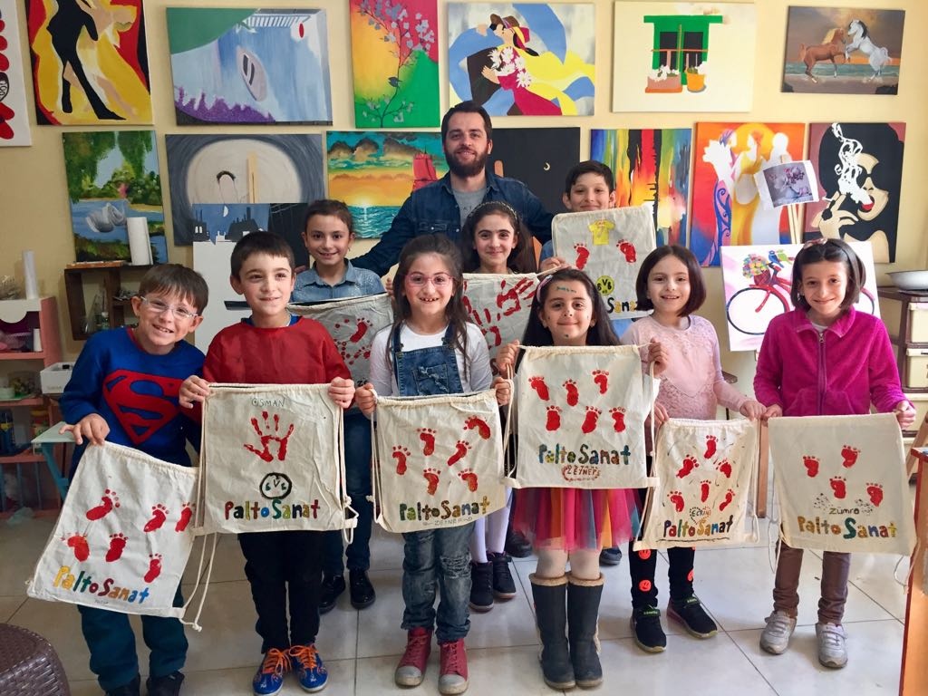 6 aylık emeklerini sergilediler 34