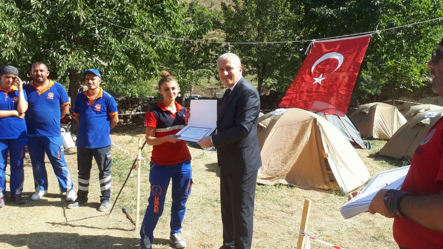 UMKE Temel Modül Eğitimi ve Tatbikatı gerçekleştirildi 9