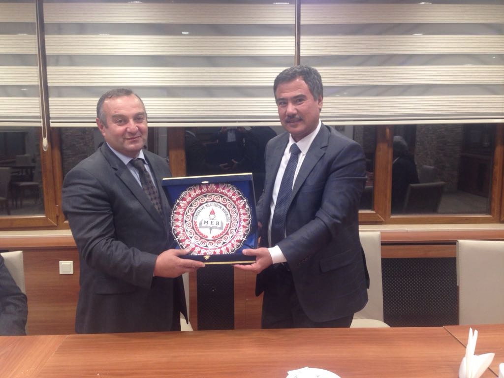 Maarif Müfettişi Özcan Kol’a Veda Yemeği 1