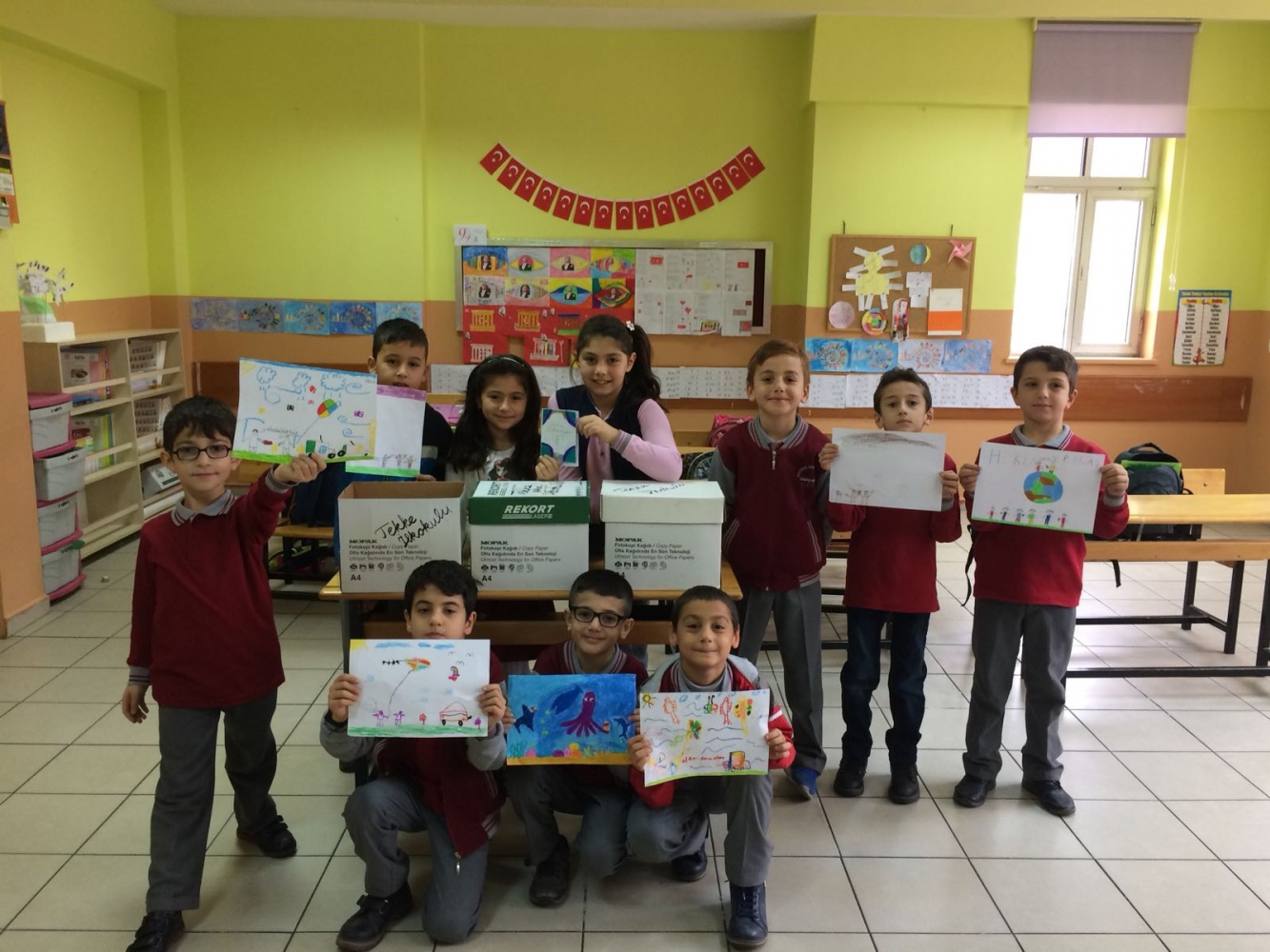 Fevzipaşa İlkokulu öğrencilerinden kitap kardeşliği projesi 1