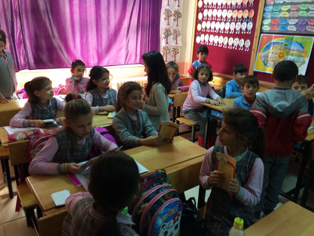 Fevzipaşa İlkokulu öğrencilerinden kitap kardeşliği projesi 6