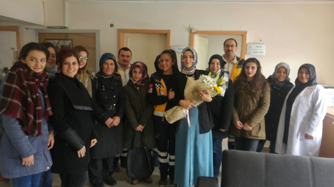 KYK öğrencileri 112 çalışanlarını unutmadı 8