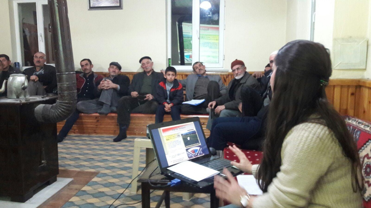 Çiftçilere gece eğitimleri devam ediyor 20