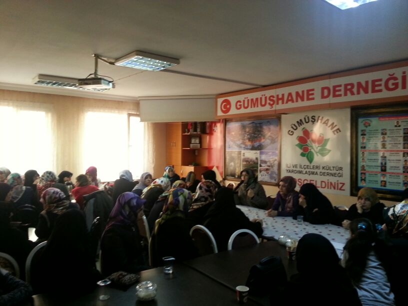 Biz bize buluşmalarında kadınlar bir araya geldi 1