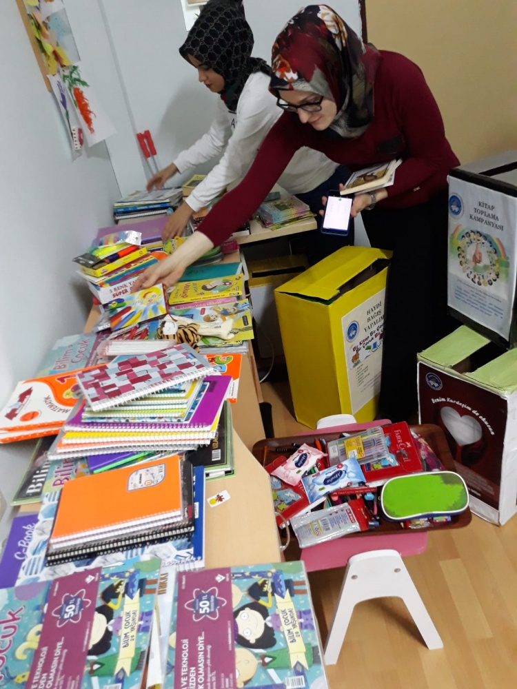KYK öğrencilerinden ‘Benim kardeşim de okusun’ projesi 2