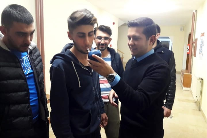 KYK öğrencilerine bağımlılıkla mücadele semineri verildi 2