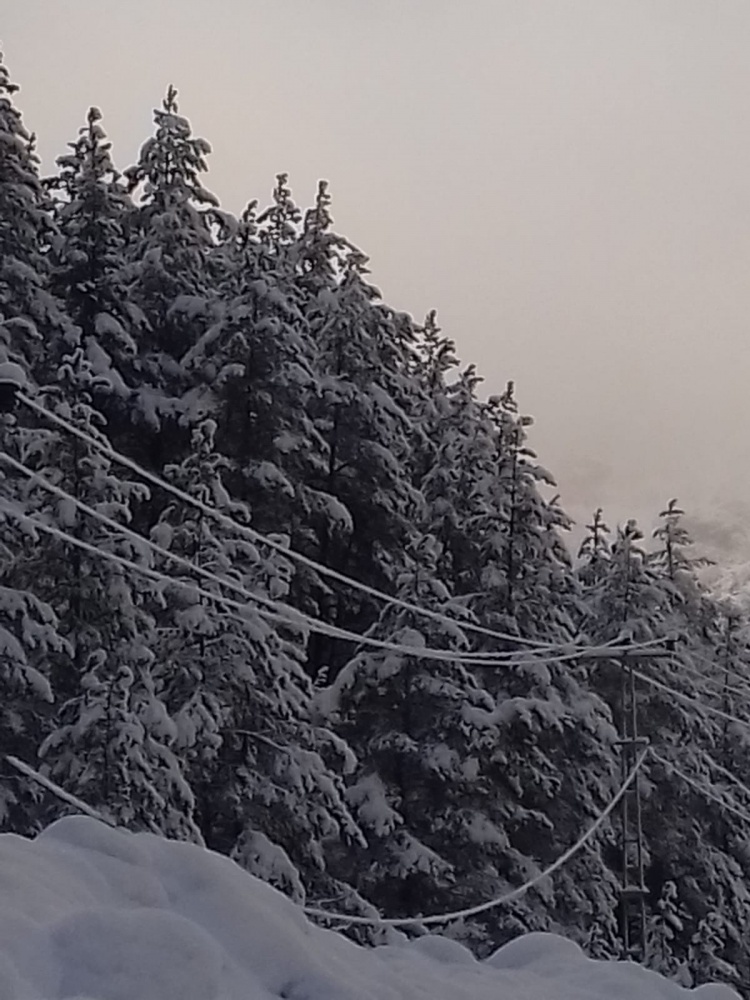 ÇORUH EDAŞ ekipleri zorlu hava şartlarında görev yapıyor 12