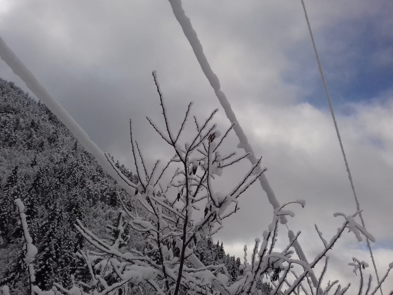 ÇORUH EDAŞ ekipleri zorlu hava şartlarında görev yapıyor 14