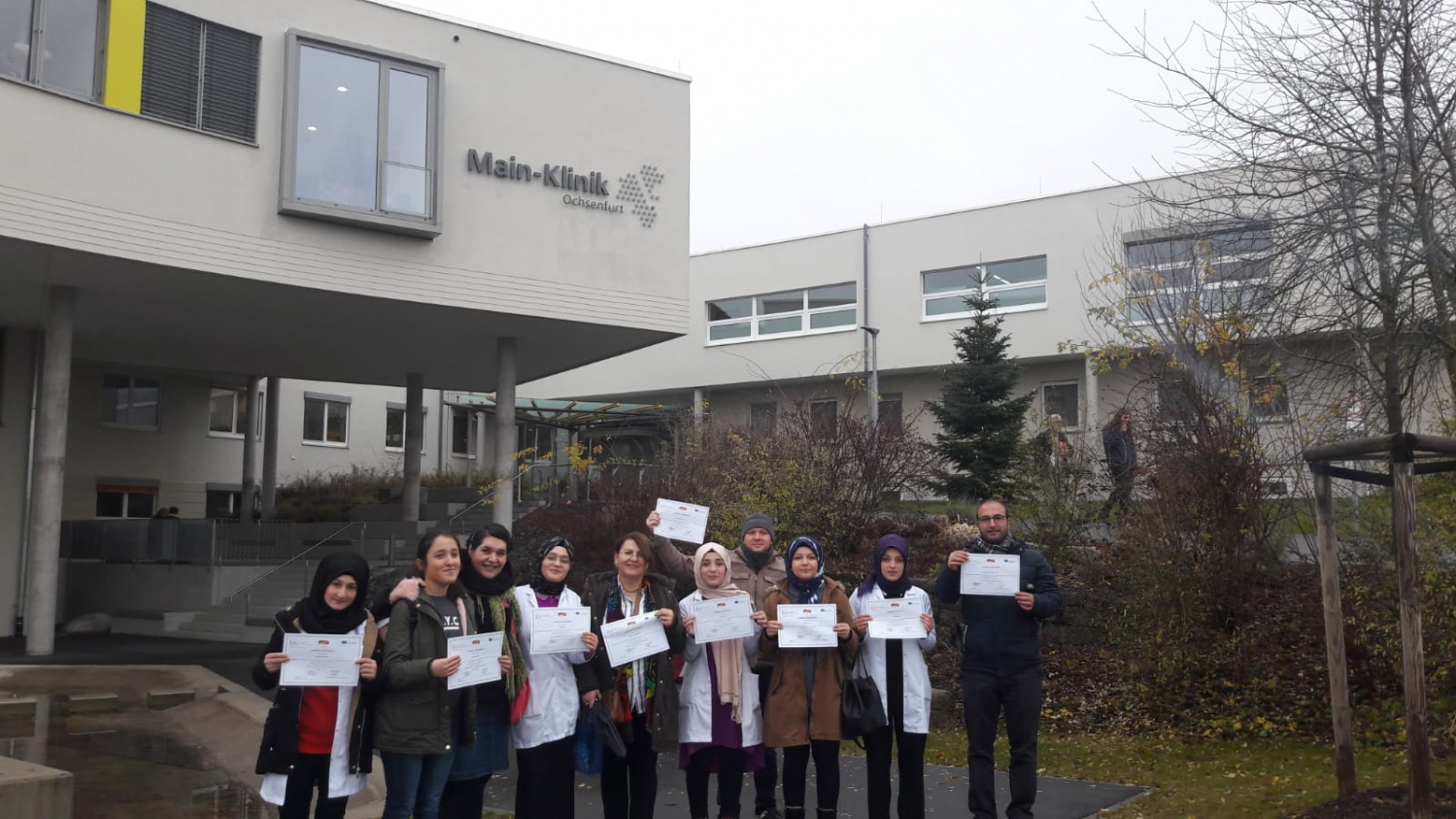 Almanya'da staj gören hasta-yaşlı bakımı adayları Gümüşhane’ye döndü 2