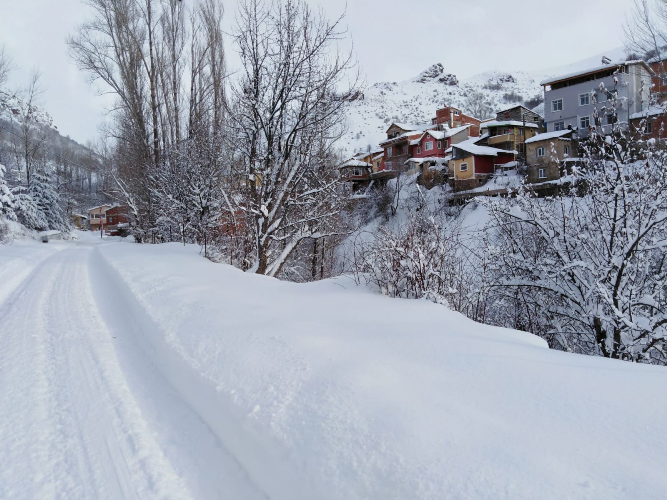 Gümüşhane’de kapanan köy yollarının yüzde 73’ü 12 saatte açıldı 4