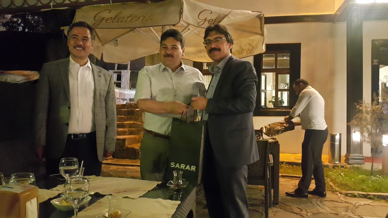 Şube Müdürü Seyit Tok'a Veda Yemeği 1