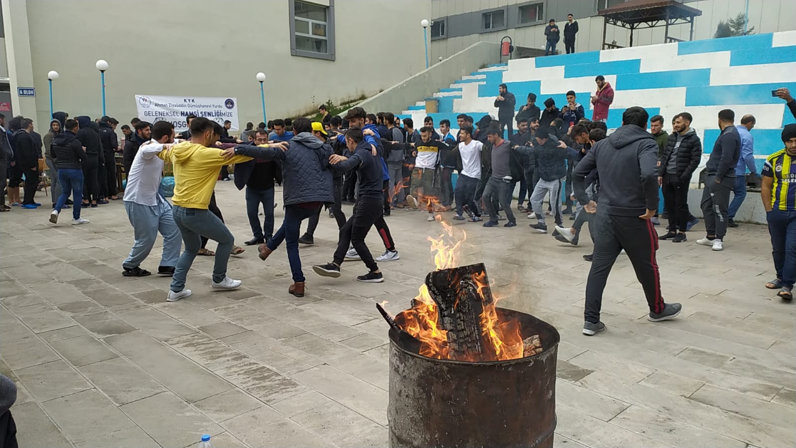 KYK’da geleneksel hamsi şenliği yapıldı 2