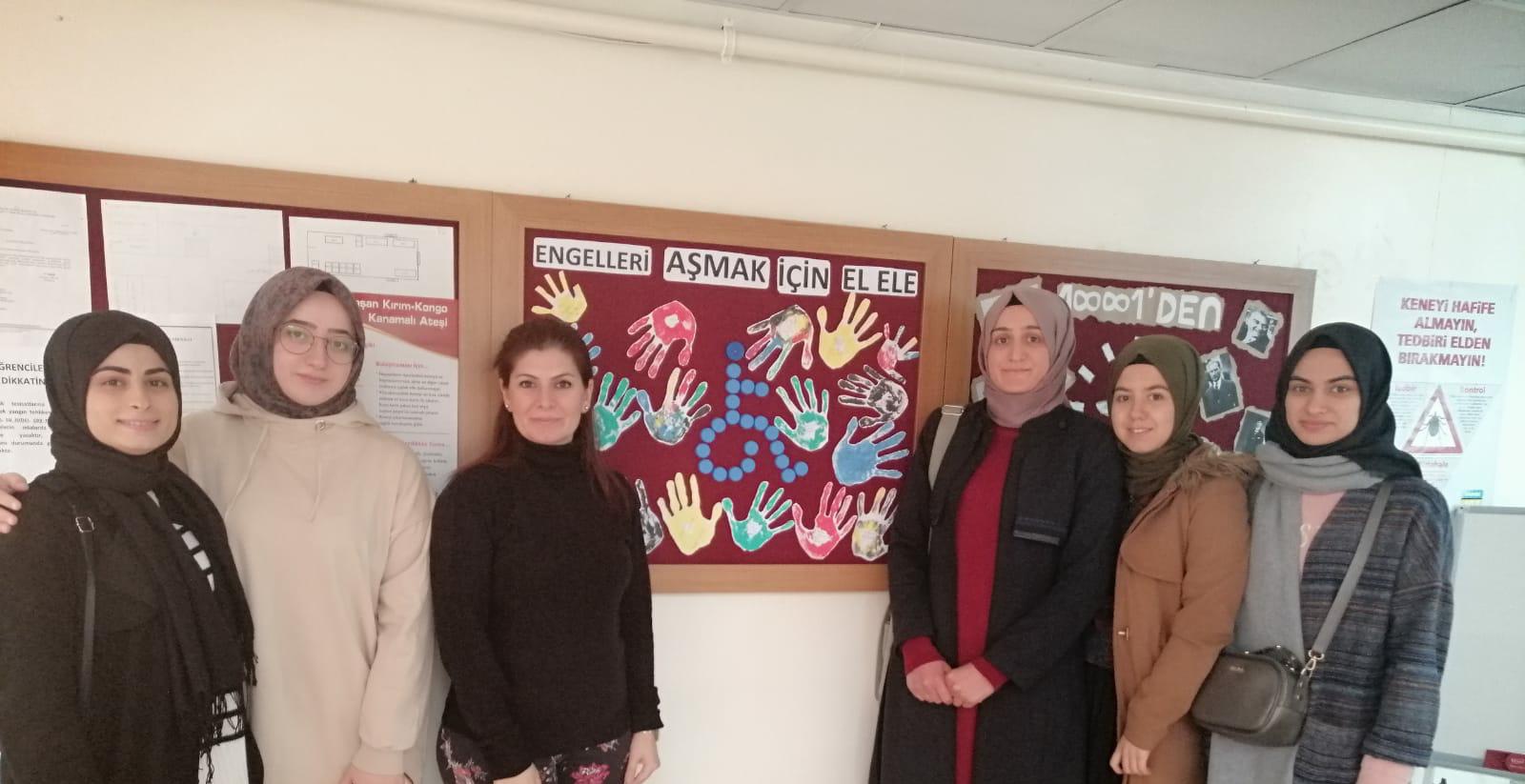 KYK’lı öğrenciler engelli vatandaşlar için el ele verdi 1