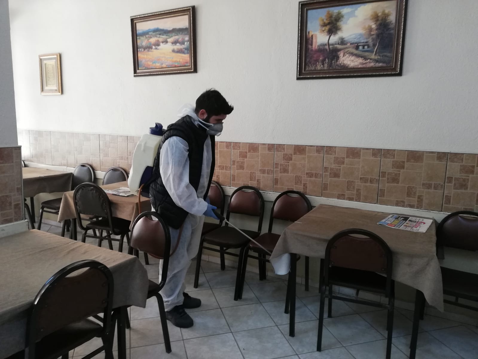 Torul’da dezenfekte çalışmaları yapıldı 2